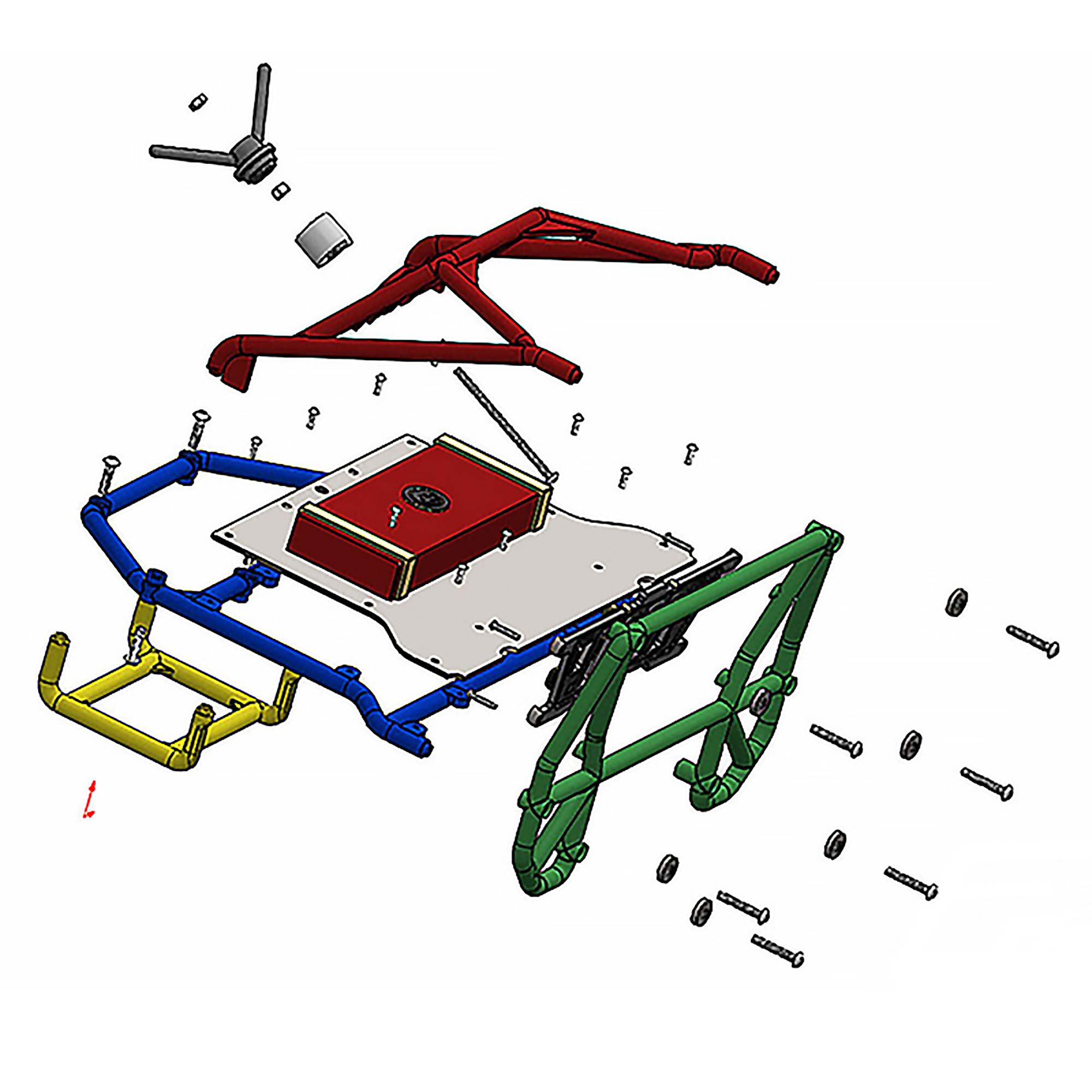 Pro-Line Racing 1/10 Back-Half Cage For Crawler Bodies - Fits TRX-4, SCX10 II, Ascender - View #12