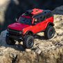 1/24 SCX24 2021 Ford Bronco 4WD Truck Brushed RTR, Red