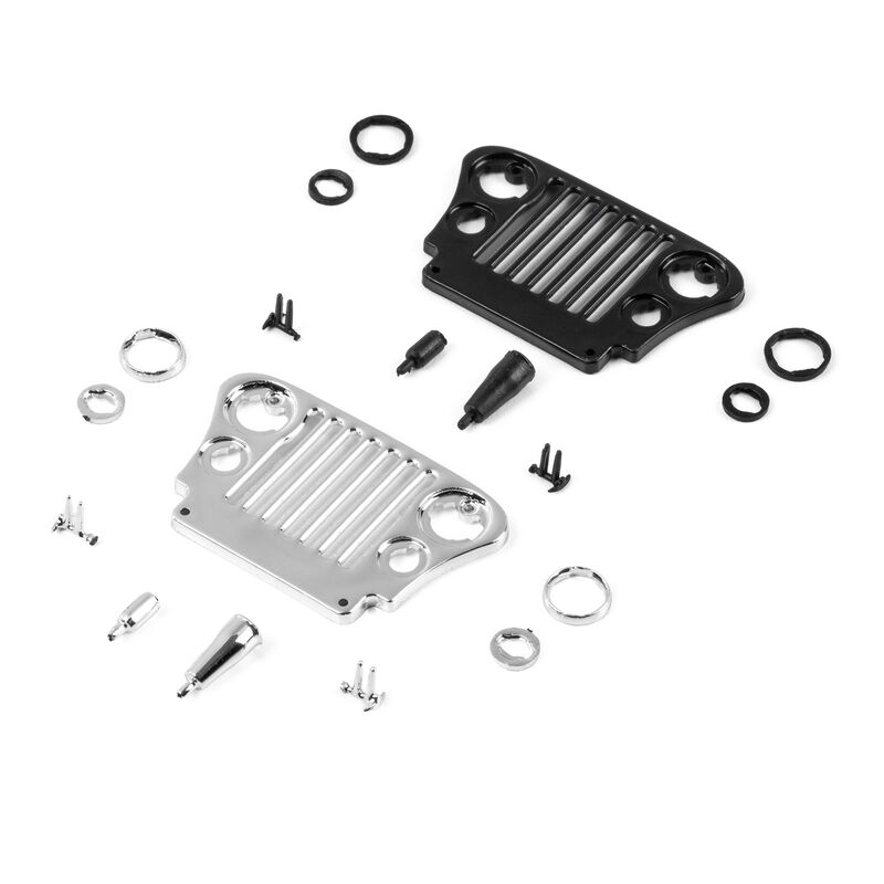 Axial Exterior Body Parts, Interior Parts: SCX30 CJ-7