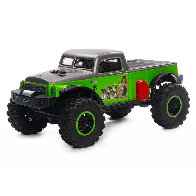 1/24 SCX24 B-17 Betty Limited Edition 4WD RTR, Green