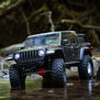 1/10 SCX10 III Jeep JT Gladiator 4X4 RTR Brushed Rock Crawler, Gray