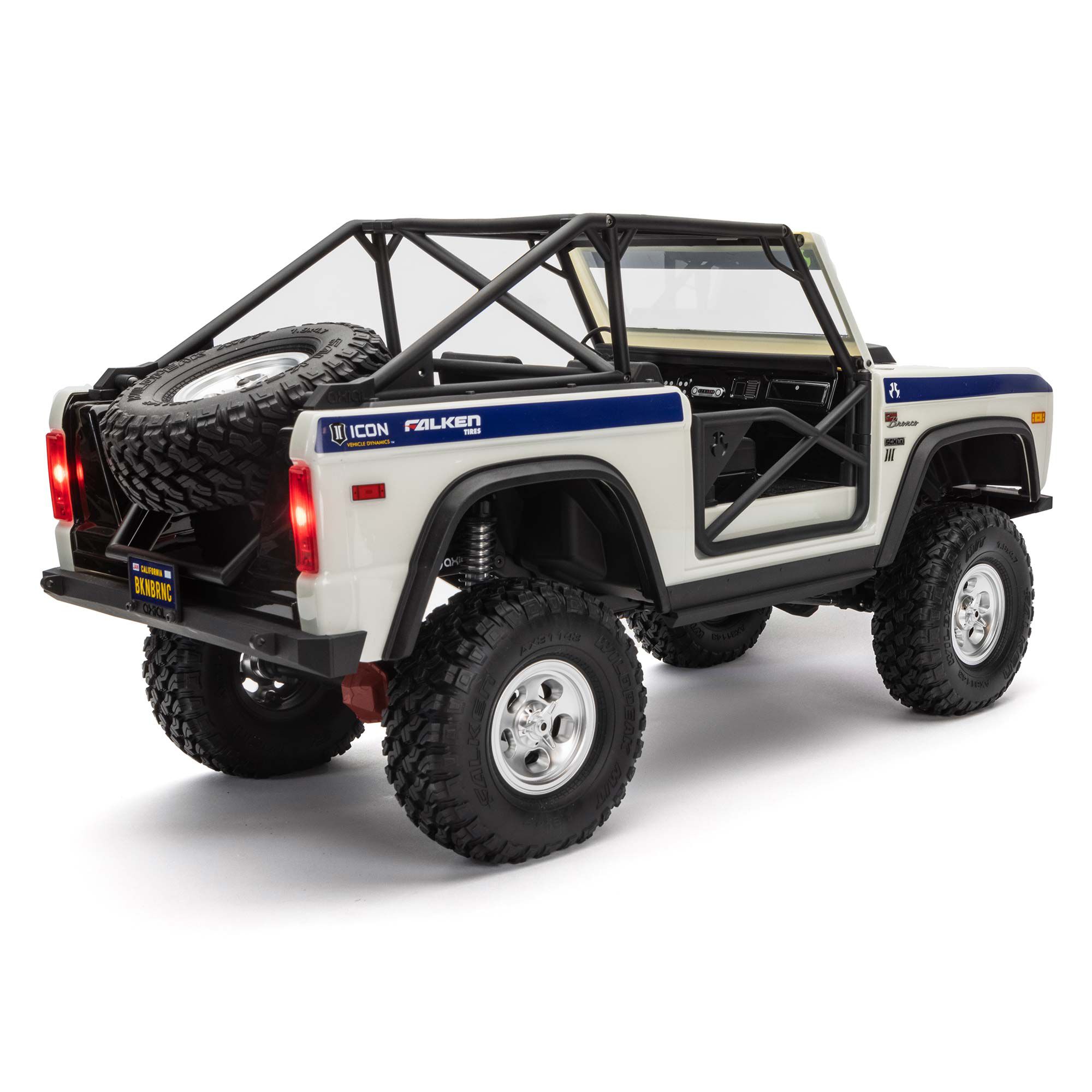 1/10 SCX10 III Early Ford Bronco 4X4 RTR, White | Axial 1/10 SCX10 III Early Ford Bronco 4X4 RTR, White | Axial