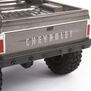 1/24 SCX24 1967 Chevrolet C10 4X4 RTR Brushed Rock Crawler (Battery & Charger Included), Dark Silver