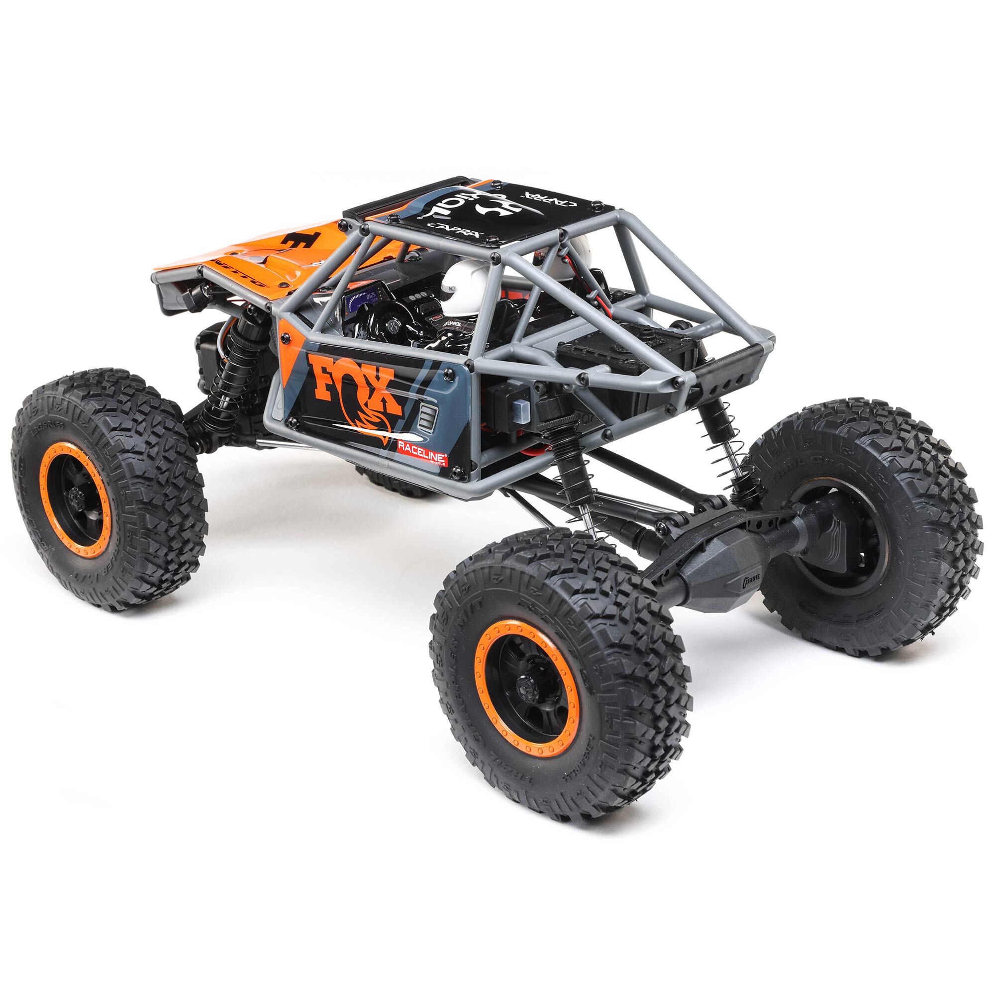 ホビーラジコン AXIAL CAPRA UTB18 RTR Axial 1/18 UTB18 Capra 4X4 RTR Brushed Rock Crawler (Battery