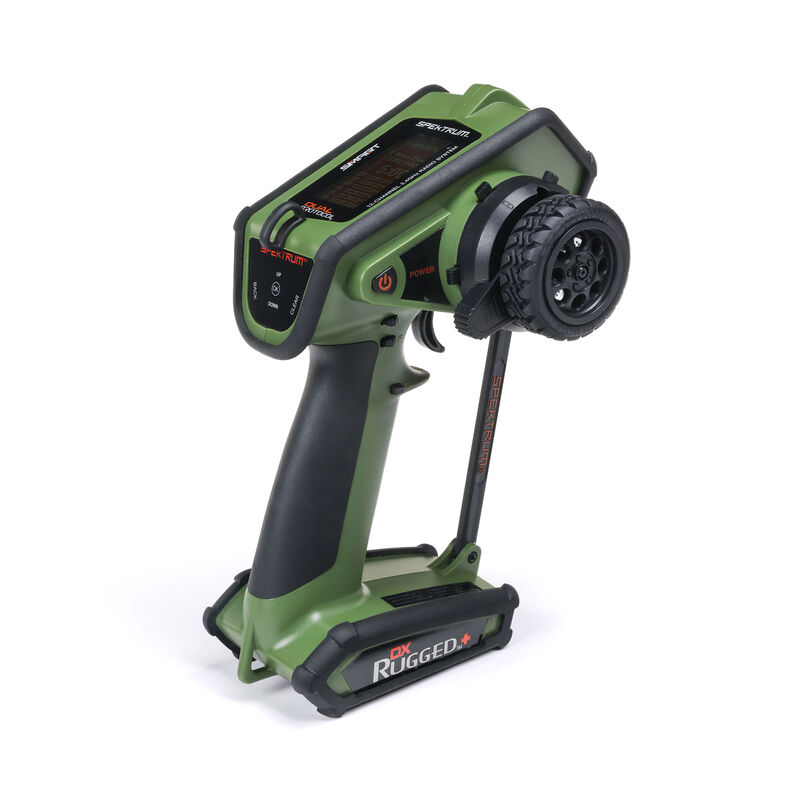 DX Rugged+ 12-Channel DSMR+ Transmitter, Green