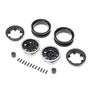 Axial 1.9" KMC Mesa Beadlock Wheels, Black & Silver (2)