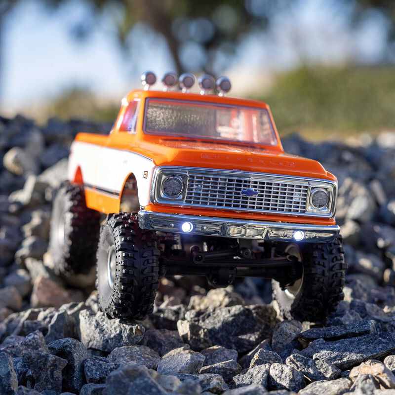 Axial 1/24 SCX24 1967-1972 Chevrolet C10 4WD Truck RTR, Orange