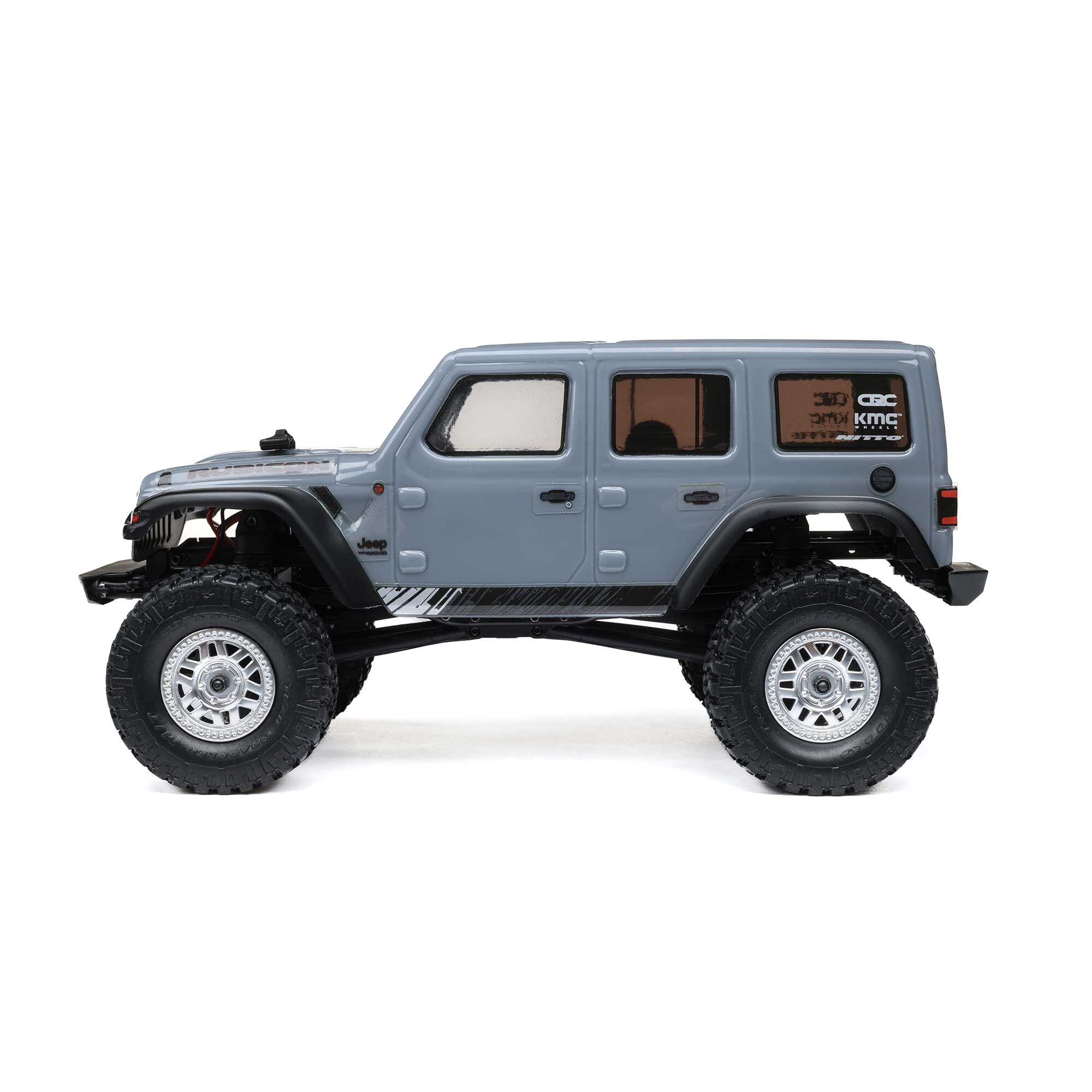 1/24 SCX24 2019 Jeep Wrangler JLU CRC 4X4 RTR Brushed Rock