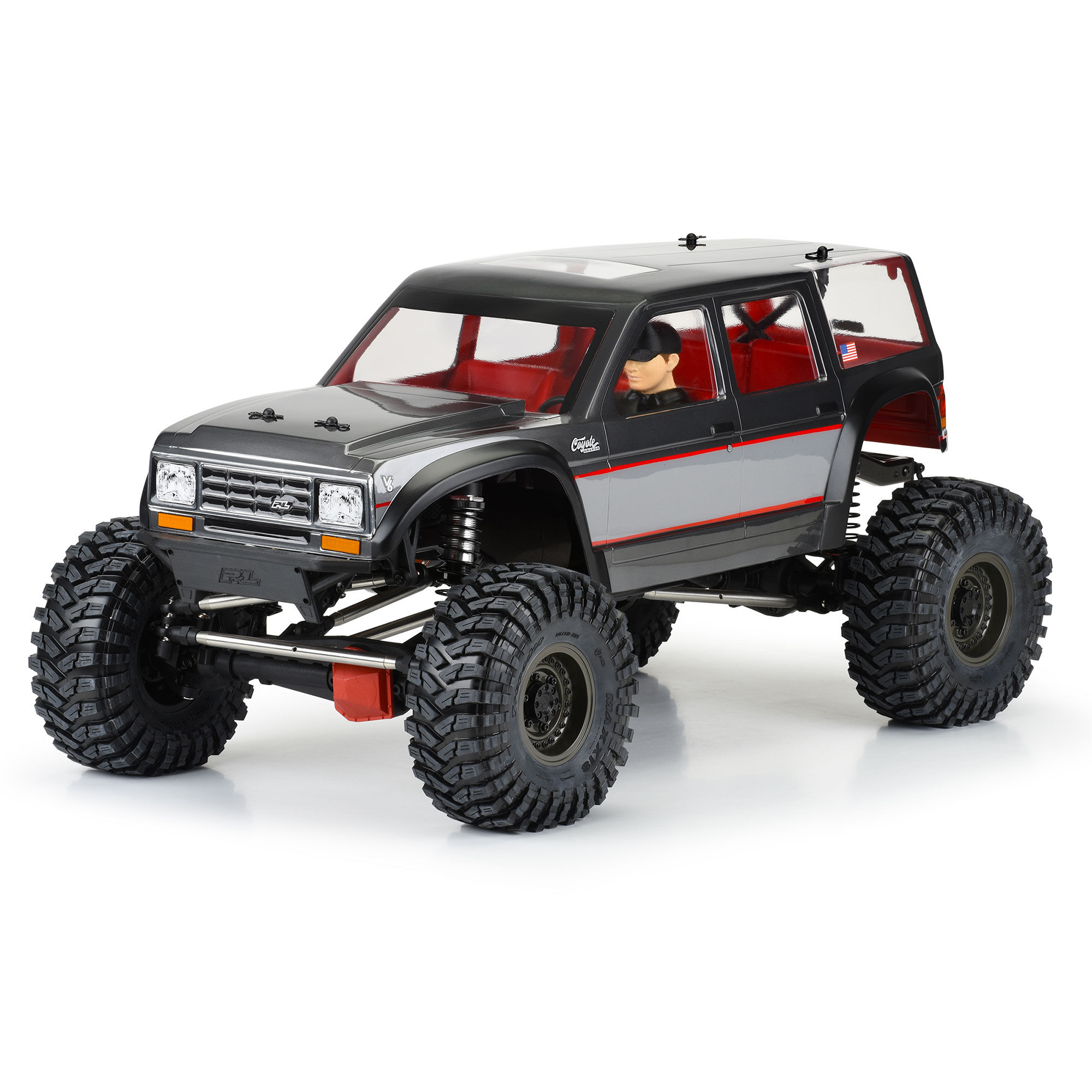 CRRC 模型 1/6 Coyote Grande Clear Body: SCX6 | Axial Adventure