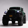 1/24 SCX24 Dodge Power Wagon 4X4 RTR Brushed Rock Crawler (Battery & Charger Included), Green
