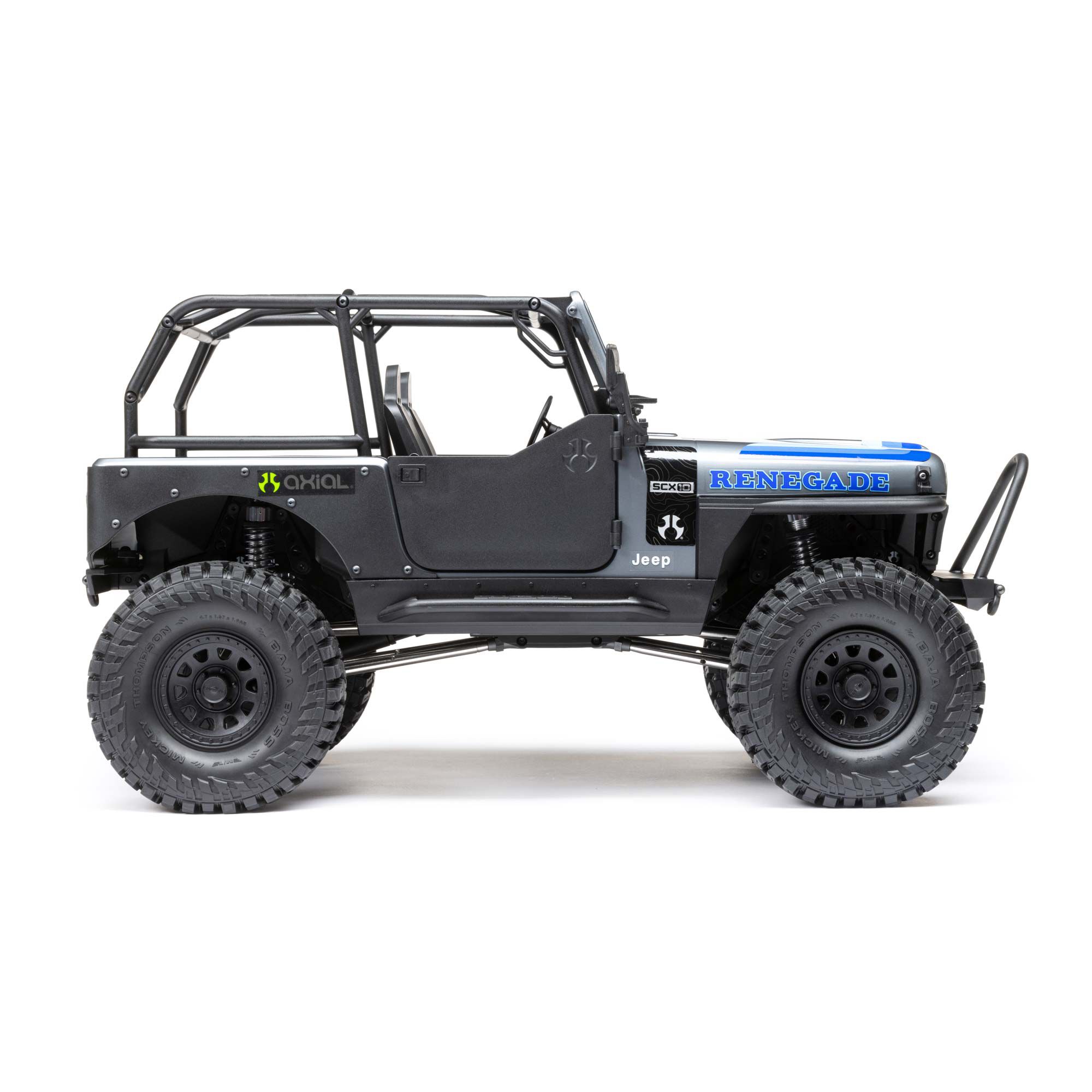1/10 SCX10 III Jeep CJ-7 4WD Brushed RTR | Axial Adventure