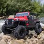 1/10 SCX10 III Jeep CJ-7 4X4 RTR Brushed Rock Crawler, Red
