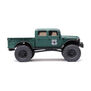 1/24 SCX24 Dodge Power Wagon 4X4 RTR Brushed Rock Crawler (Battery & Charger Included), Green
