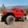 1/10 SCX10 II 2017 Jeep Wrangler Unlimited CRC 4WD Rock Crawler Brushed RTR