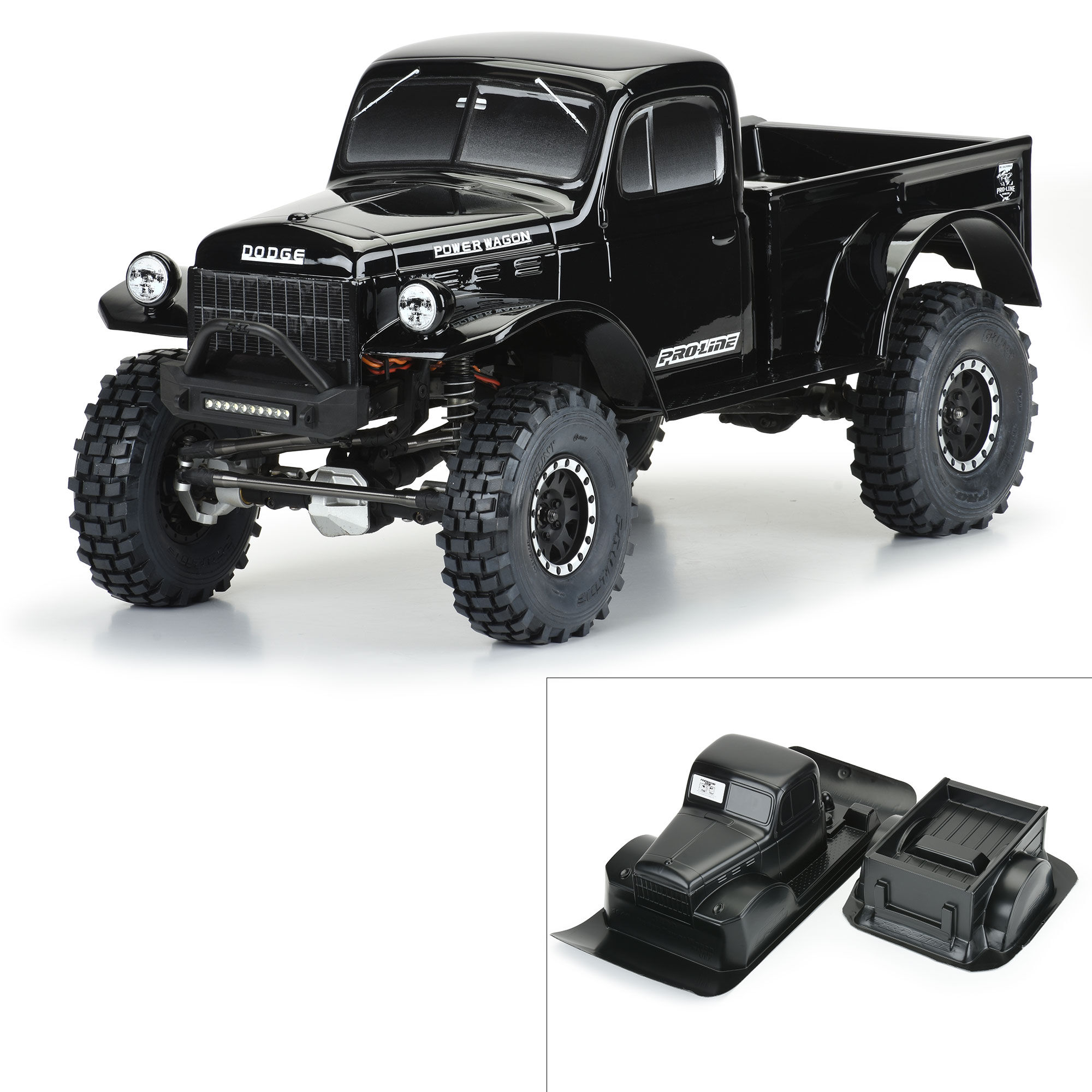 Axial scx10 dodge ram body on sale