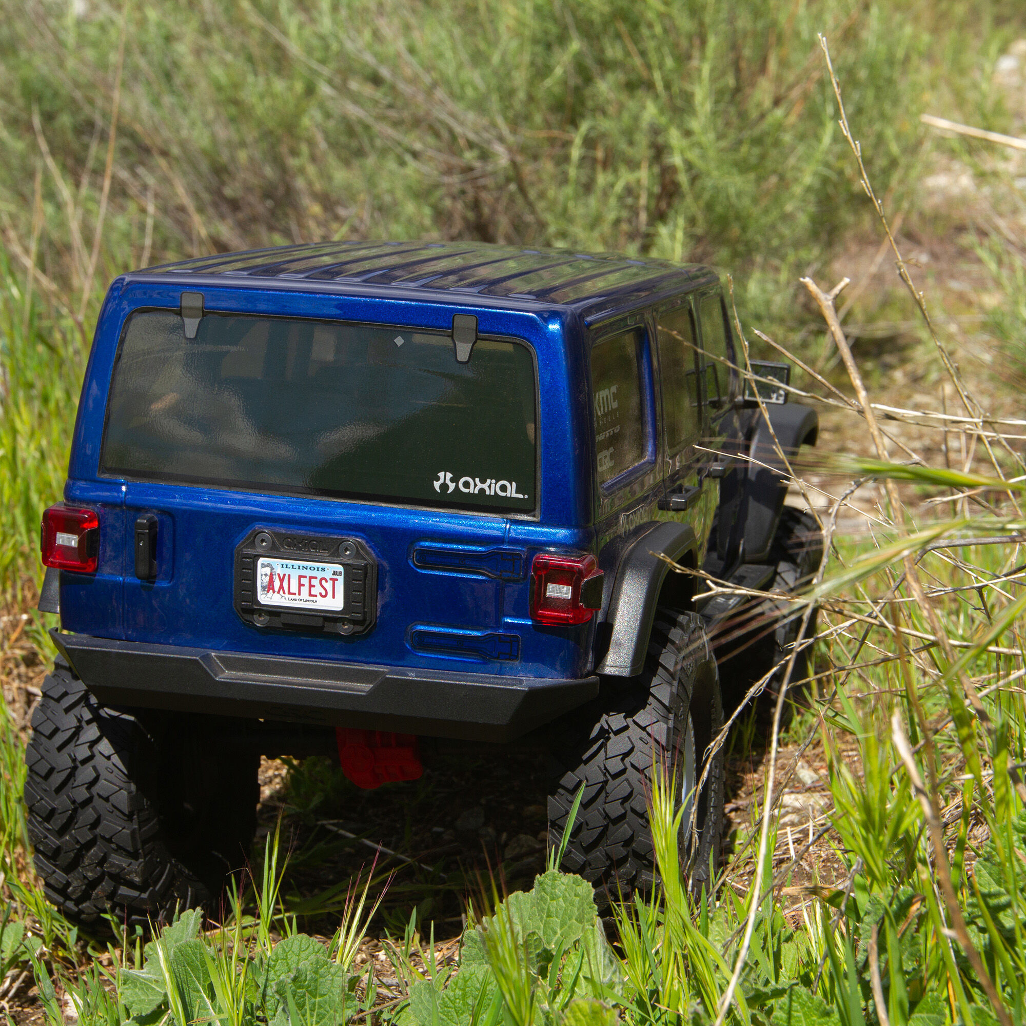 1/10 SCX10 III Jeep JLU Wrangler 4X4 Rock Crawler with