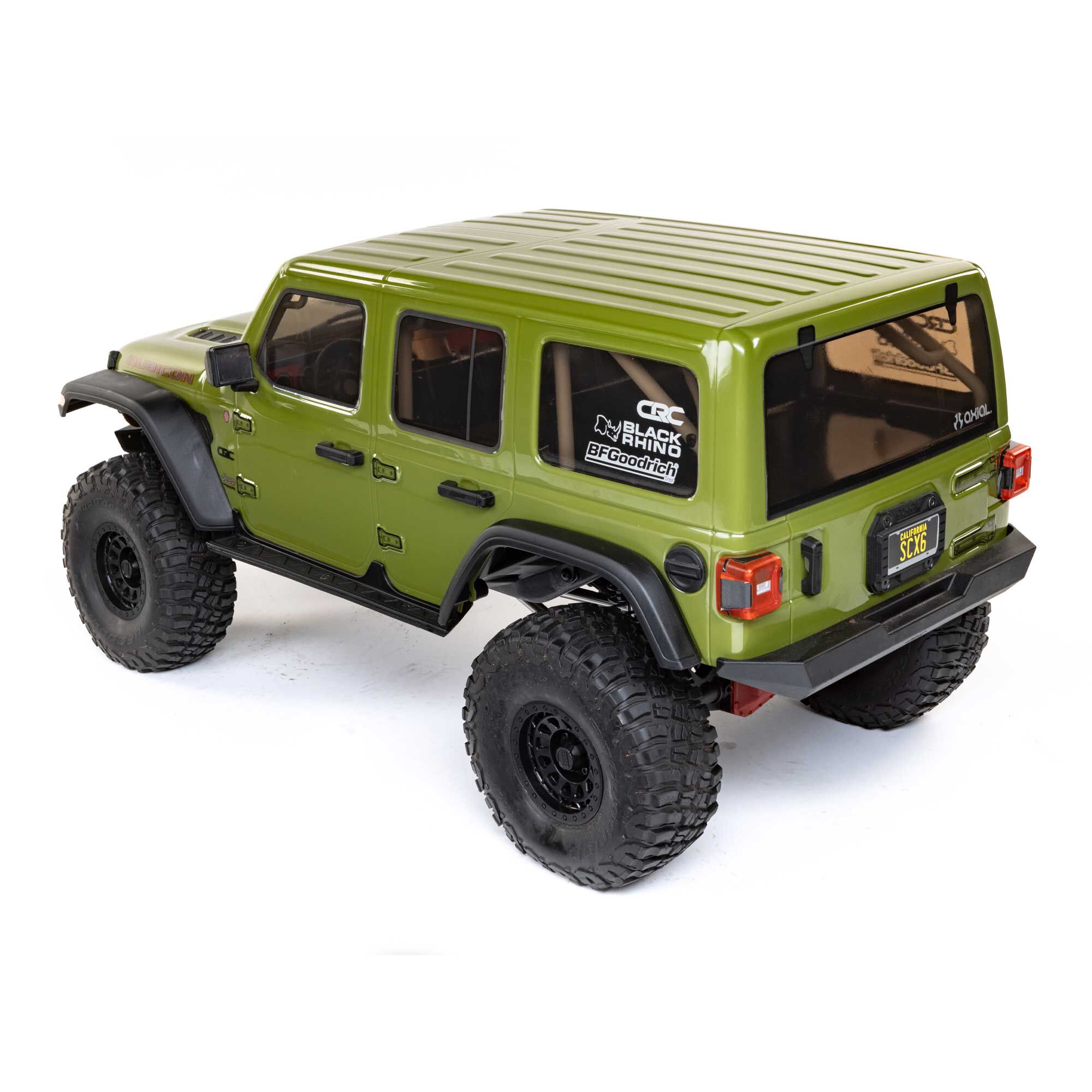 1 6 SCX6 Jeep JLU Wrangler 4X4 Rock Crawler RTR Green