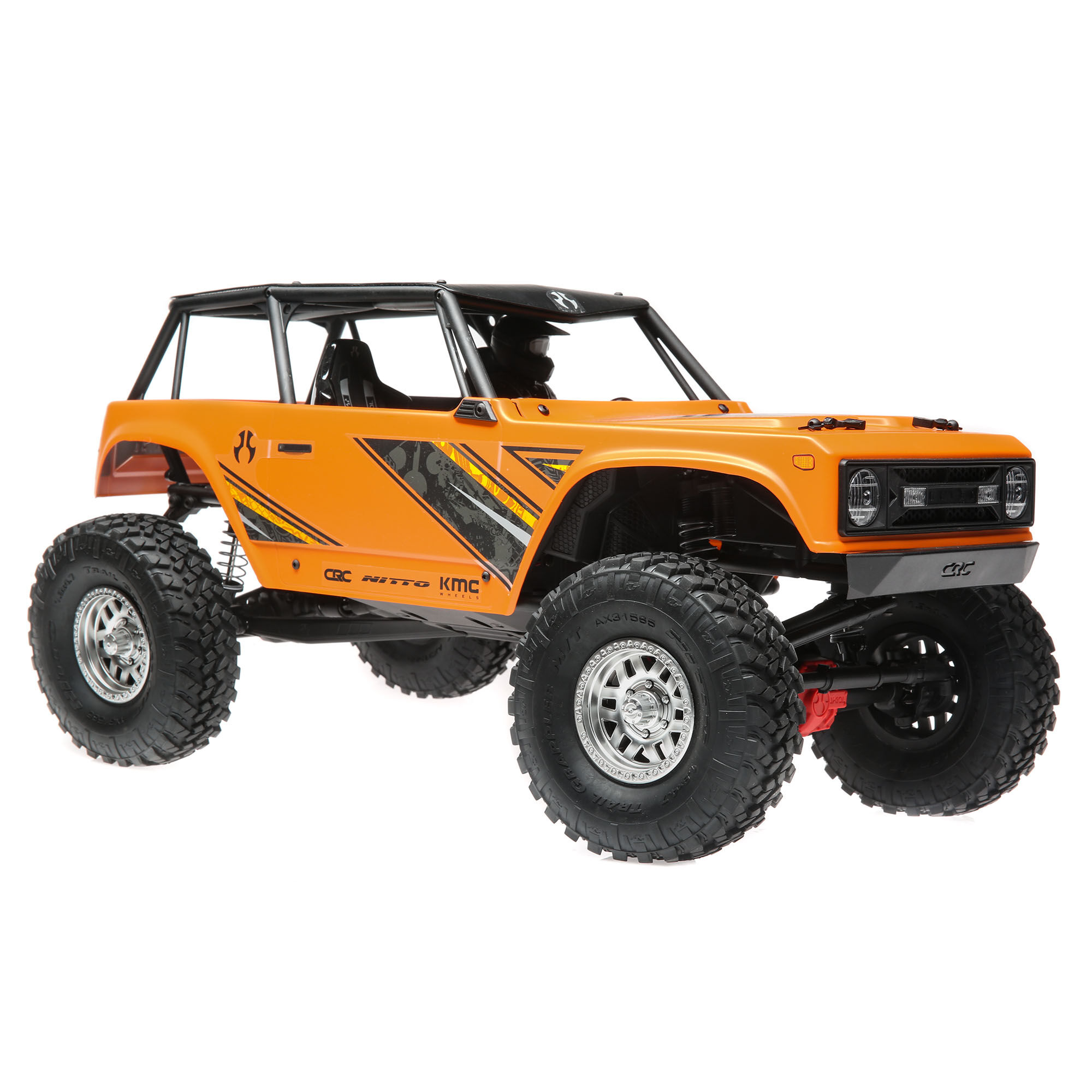 Axial WRAITH　本体のみメカなし 1/10 Wraith 1.9 4WD Rock Crawler Brushed RTR, Orange | Axial Adventure