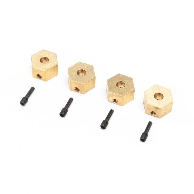 Hex Hubs, Brass (7g): UTB18 (4)