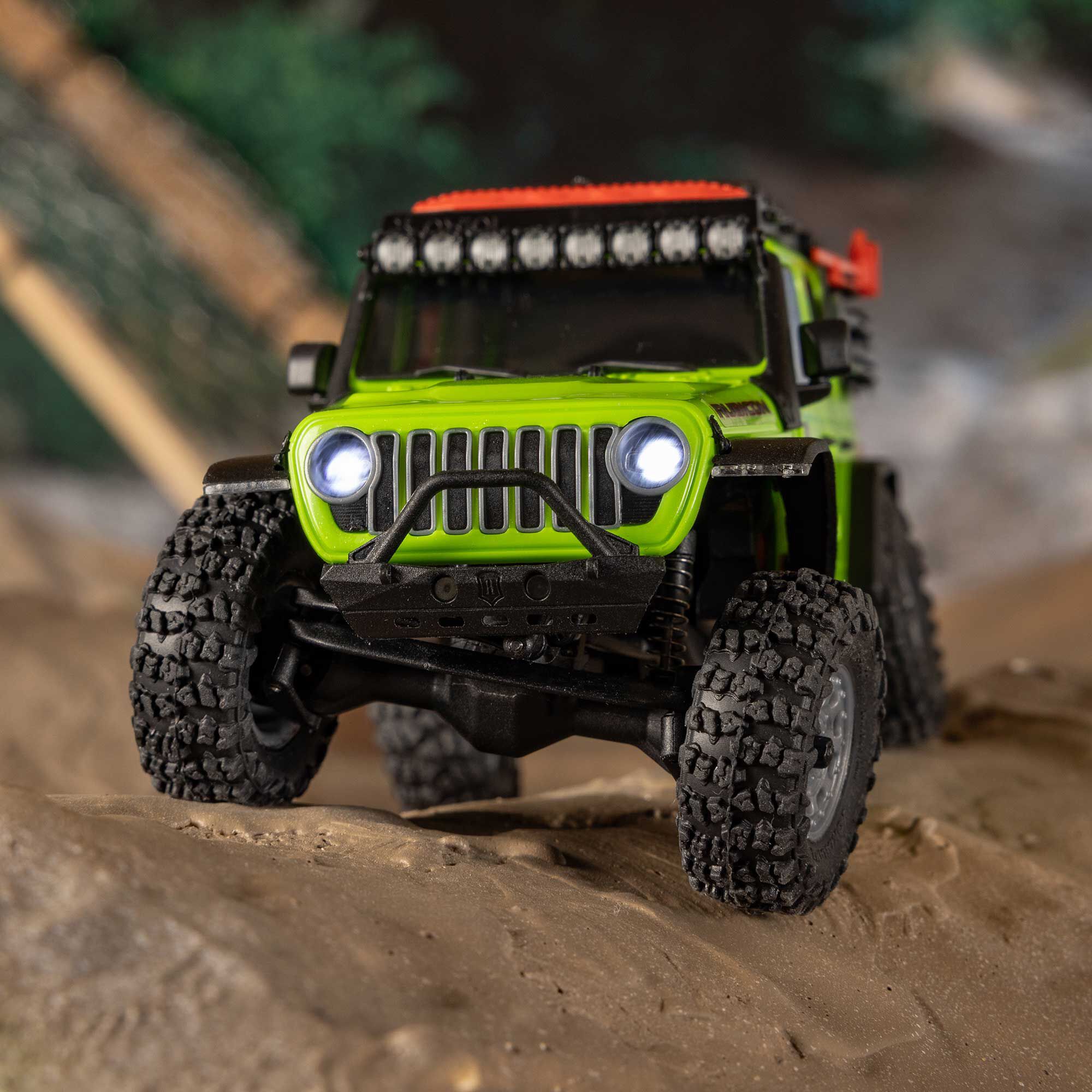 1/30 SCX30 Jeep Wrangler JLU 4X4 RTR Brushed Rock Crawler (Battery