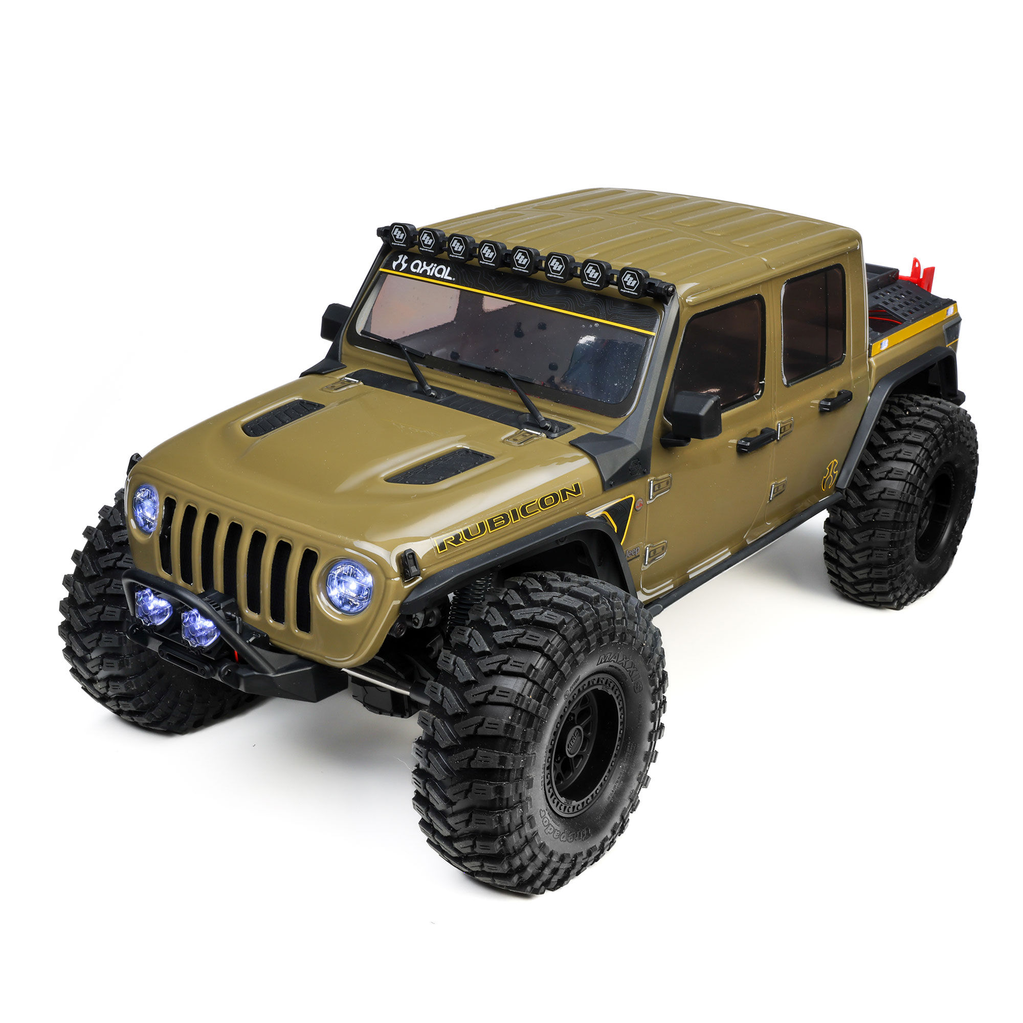 ホビーラジコン Axial SCX10 III Jeep Gladiator RC Axial 1/10 SCX10 III Motobilt Waypoint Jeep JT Gladiator 4X4 RTR