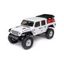 1/24 SCX24 Jeep JT Gladiator 4X4 RTR Brushed Rock Crawler (Battery & Charger Included), White