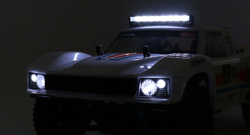 Adding Lights to the Axial Yeti SCORE Retro Trophy Truck