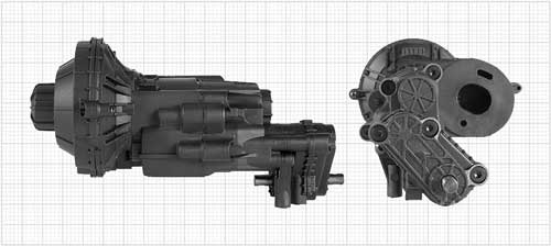 Axial Transmission Guide - SCX10 II Transmission