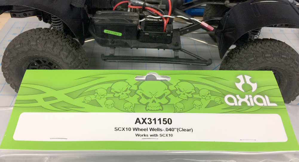 Product Spotlight: AX31150 Axial Clear Inner Fenders