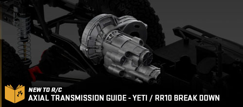 Axial Yeti / RR10 Transmission Parts List