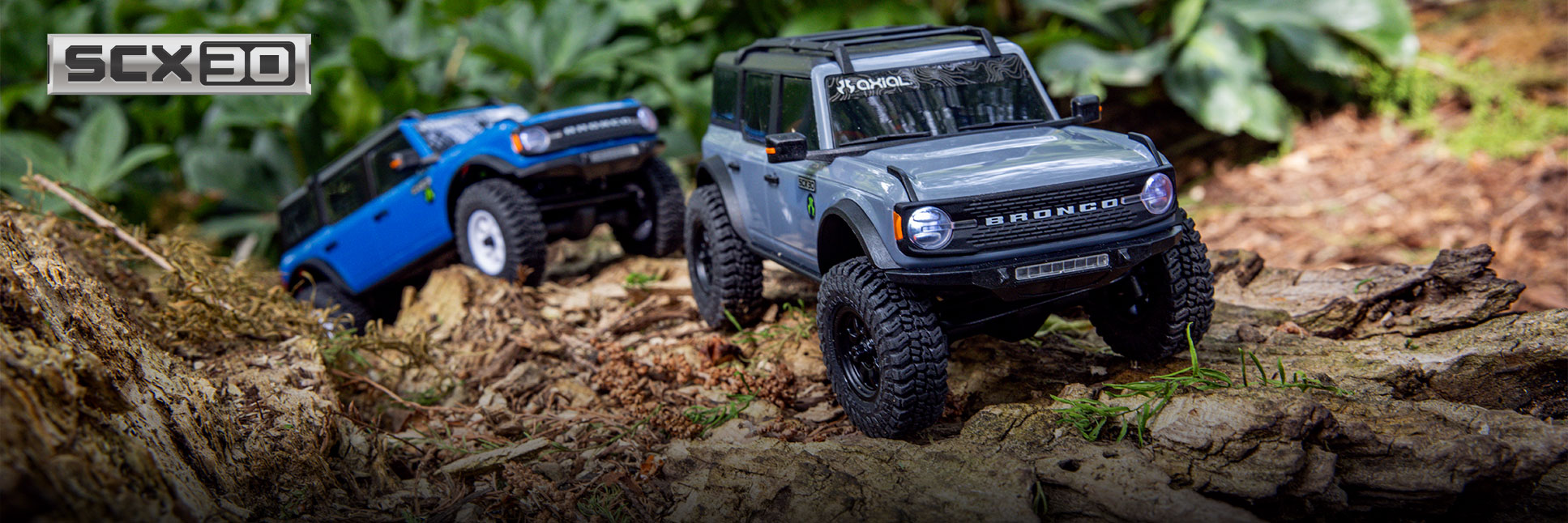 Axial 1/30 SCX30 Ford Bronco 4X4 Ready-to-run RC Crawler