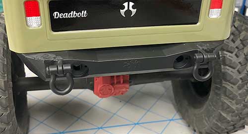 Axial Deadbolt AX90066 Simple Body and Bumper Mod