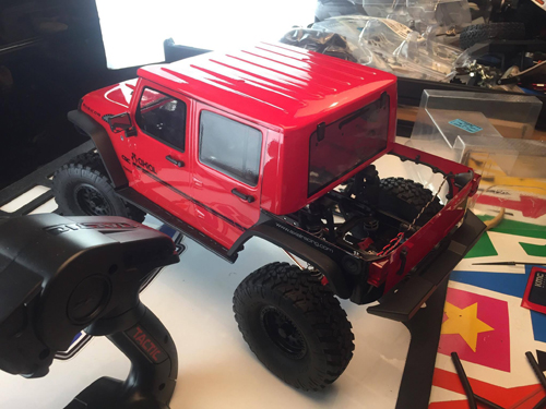 HemiStorm's Custom 2017 SCX10 II Jeep Wrangler Unlimited CRC | Axial  Adventure