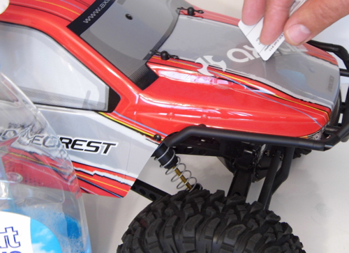 how to apply stickers 2