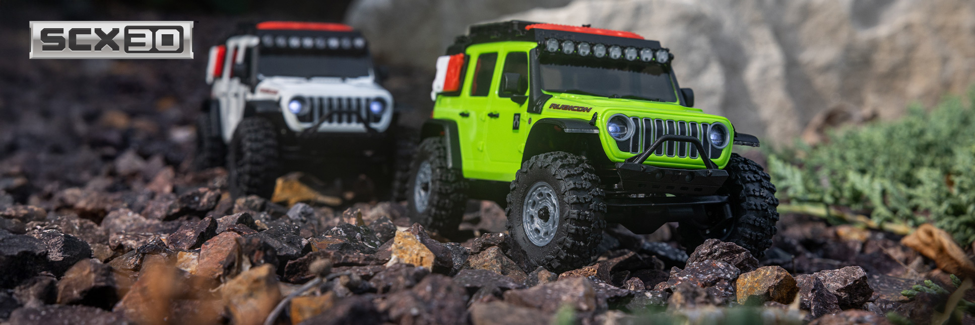 Axial 1/30 SCX30 Jeep Wrangler JLU 4X4 Ready-to-run RC Crawler