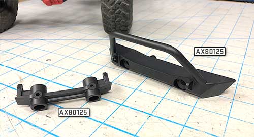 Axial Deadbolt AX90066 Simple Body and Bumper Mod