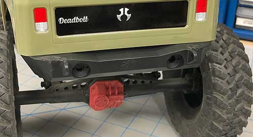Axial Deadbolt AX90066 Simple Body and Bumper Mod