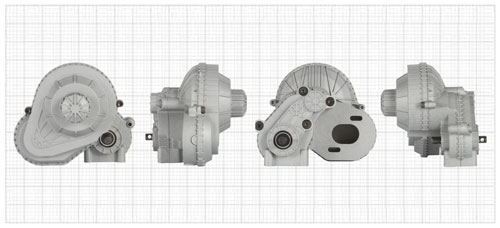 Axial LCX Tranmission Parts List