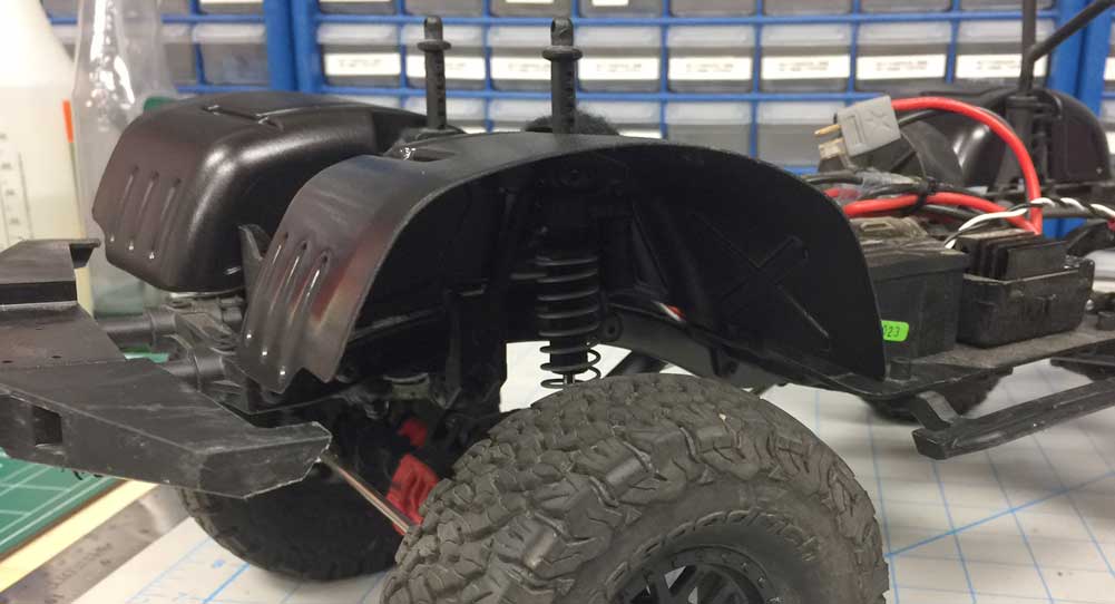 Product Spotlight: AX31150 Axial Clear Inner Fenders