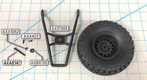 Axial Deadbolt AX90066 Simple Body and Bumper Mod