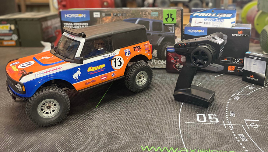 My Axial Adventure - Moab Custom Builds - Bailey Cole Bronco