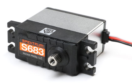 HIGH-TORQUE S683 STEERING SERVO for the Axial 1/10 SCX10 III Jeep Cherokee XJ 4X4 Ready-To-Run Brushed Rock Crawler