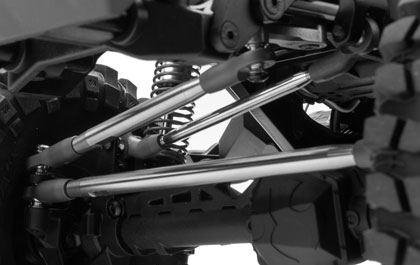 AR45 STANDARD AXLES for the Axial 1/10 SCX10 III Jeep Cherokee XJ 4X4 Ready-To-Run Brushed Rock Crawler