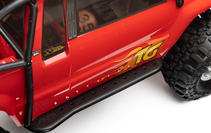 LICENSED TRAIL-GEAR ROCK SLIDERS for the Axial 1/10 SCX10 III 1987 Toyota SR5 RC