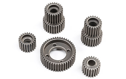 ALL-METAL GEARS for the Axial 1/10 SCX10 III 4WD RC Rock Crawler Builder's Kit