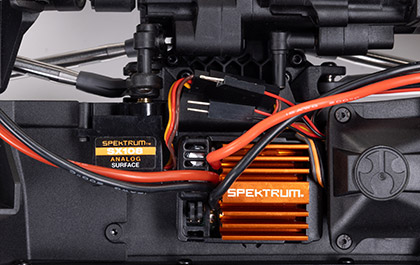 INSTALLED POWER SYSTEM for the Axial SCX10 III CJ7 RC Jeep