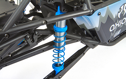 MULTIPLE MOUNTING POINTS FOR SHOCKS AND LINKS