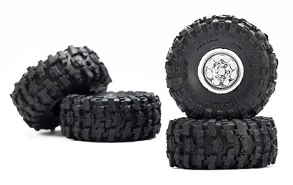 Ready-to-Run Mounted Convenience for the Pro-Line 1/30 Mickey Thompson Baja Pro X RC Tires