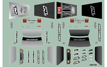 Make It Yours for the Pro-Line Limited Edition Pre-Cut/Pre-Painted Coyote High Performance Tan Topo Body 