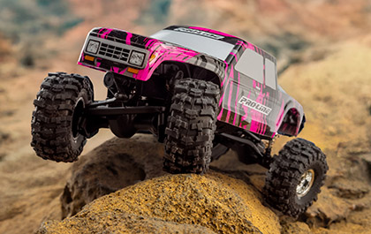 Lightweight Performance Shell for the Pro-Line Limited Edition Pre-Cut/Pre-Painted Coyote High Performance Pink Fury Body